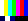 [Sorry, Color Bars aren't very effective in text mode]